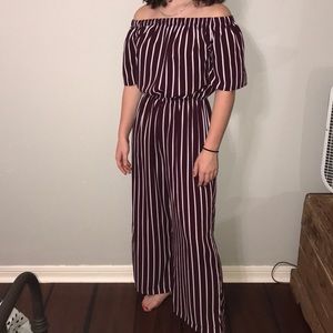 Off the shoulder romper